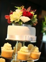 cucpake wedding cake