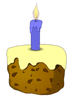 Birthday Cupcake Free Clip Art