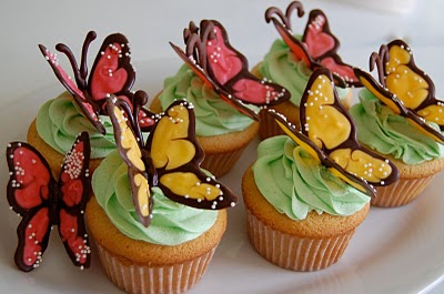 butterfly cupcakes