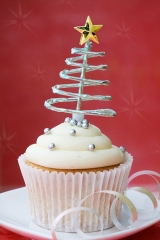 Christmas cupcake