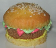 hamburger cupcakes